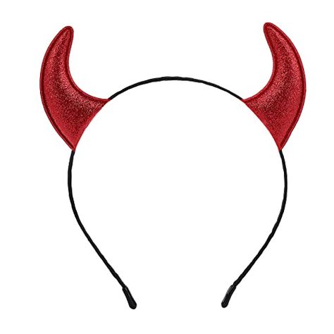 Horns Headband, Devil Costume, Simple Headbands, Devil Horns, Horn Headband, Costume For Women, Red Devil, Gifts For Your Sister, Girls Halloween