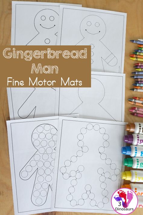 Gingerbread 5 Senses, Gingerbread Sensory Bin Preschool, G Is For Gingerbread Craft, Gingerbread Man Fine Motor Activities, Gingerbread Fine Motor Activities, Montessori Gingerbread Activities, Gingerbread Activities For Preschool Free Printables, Ginger Bread Activities Preschool, Gingerbread Activity Preschool