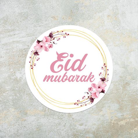 Kad Raya, Diy Eid Cards, Eid Gift Bags, Eid Mubarak Photo, Eid Envelopes, Eid Mubarak Stickers, Eid Mubarak Wallpaper, Stickers High Quality, Eid Mubarak Images