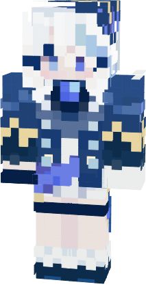 Furina | Nova Skin Minecraft Pirate Skin, Minecraft Skins Blue, Vampire Pirate, Nova Skin, Nova Skin Gallery, Minecraft Skin, Minecraft Skins, Editing Pictures, Matching Pfp