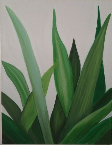 Painting Leaves Acrylic, Grass Aesthetic, Painting Leaves, Room Paintings, Grass Painting, Abstract Portrait Painting, Wall Painting Decor, Flower Art Drawing, Green Paintings