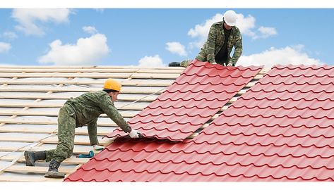 Brewerton: Forget Expensive Roofing (Do This Instead) Plastic Roof Tiles, Roof Restoration, Home Building Tips, Roofing Companies, Cool Roof, Roof Installation, Roofing Sheets, Roofing Services, Roof Tiles