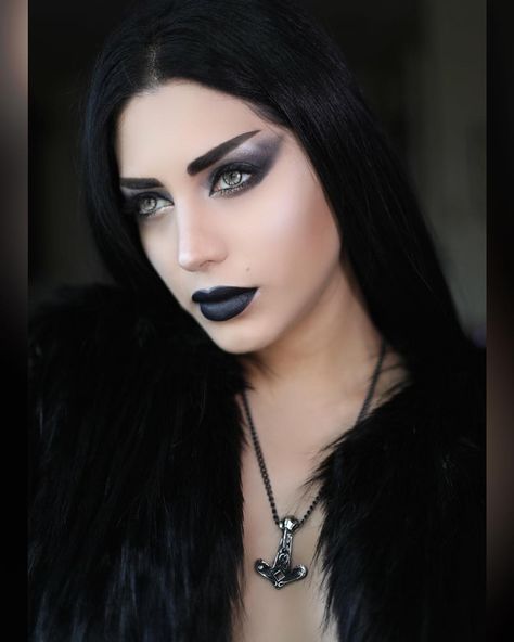 95k Followers, 349 Following, 1,637 Posts - See Instagram photos and videos from Mahafsoun (@mahafsoun) Circle Lens, Hammered Necklace, Alchemy Gothic, Witch Makeup, Black Lipstick, Jewelry Advice, Goth Beauty, Goth Women, Black Makeup