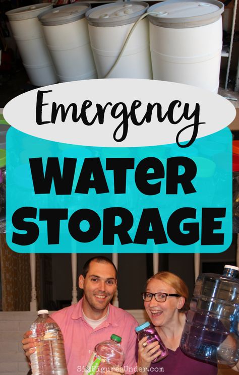 You know I’m all about being prepared. Today we’re going to talk about water storage.  You’ll get lots of options and ideas for putting together emergency water storage for your family, including how you can do it virtually for free. But first, why is water so important?  Don’t we all have it coming out of […] Bleach Bottle, Survival Prepping Diy, Water Storage Containers, Emergency Water, 55 Gallon Drum, Water Barrel, Small Water Bottle, 55 Gallon, Gallon Of Water