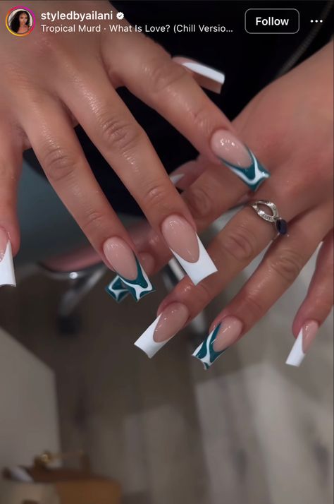 Milky Nails, Colored Acrylic Nails, Simple Acrylic Nails, Short Square Acrylic Nails, Exotic Nails, Unique Acrylic Nails, Long Square Acrylic Nails, Acrylic Nails Coffin Short, Short Acrylic Nails Designs