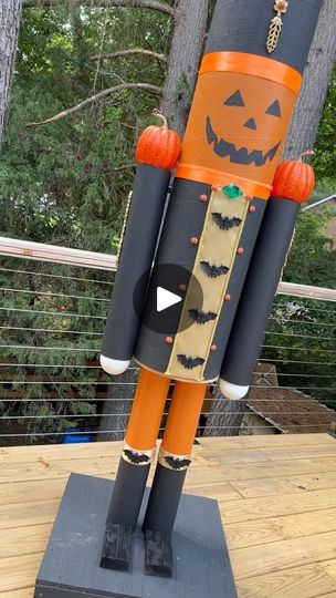 Let’s make a HALLOWEEN PUMPKIN NUTCRACKER! #Halloween #Halloween2024 #halloweendecor #halloweenDIY #halloweenspirit | Isaac Alexander DIY | Addison Rae · Diet Pepsi Halloween Nutcrackers Diy, Halloween Nutcrackers, Isaac Alexander, Diy Nutcracker, Nutcracker Christmas Decorations, Diet Pepsi, Diy Christmas Decorations Easy, Addison Rae, Tree Crafts