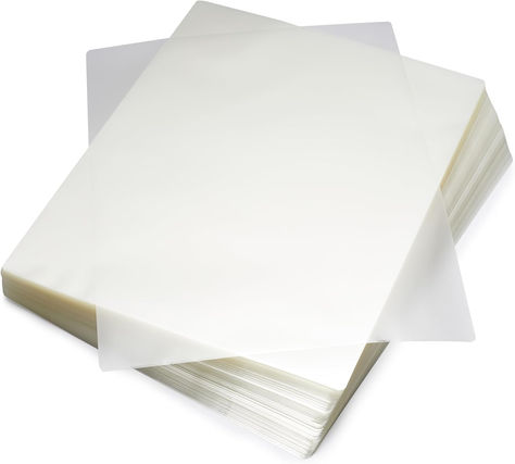 11.5 x 9-inch plastic laminating sheet (200-pack)
Compatible with all leading thermal laminators
3 mil thick material provides reliable strength and clear transparency
Ideal for sealing and protecting documents, photos, recipes, and more
Simply place document into sheet and insert into laminator; cut to fit for custom sizes Laminating Paper, Laminate Sheets, Amazon Basics, Ink Toner, Selling Products, Pharmacy Gifts, Laminate, Custom Sizing, Art Supplies