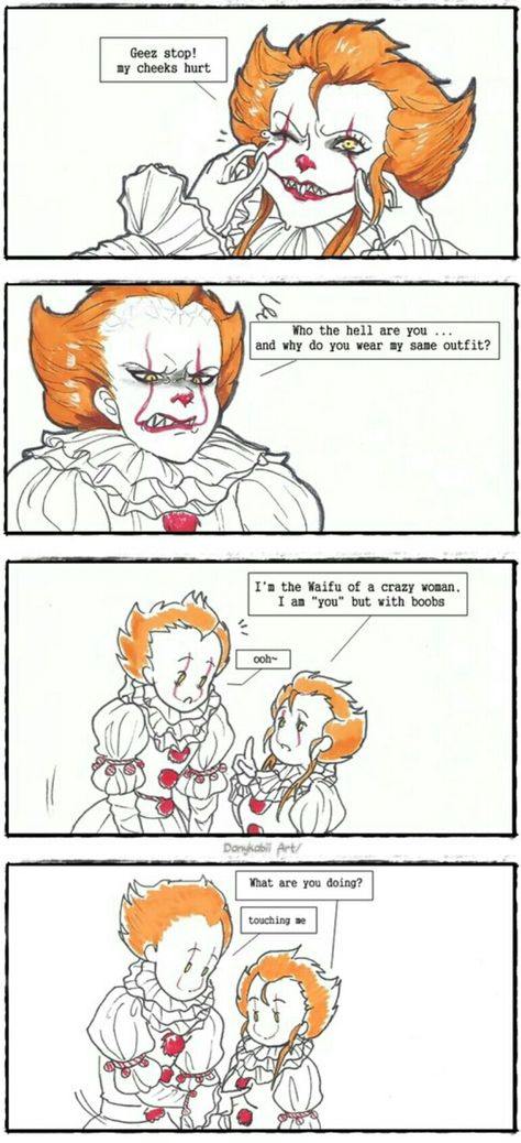 Pennywise X Y/n, Pennywise X Oc, Original Pennywise, Pennywise Fanart, Samara Morgan, Horror Villians, Suspense Movies, Bill Skarsgard Pennywise, Kartu Pokemon