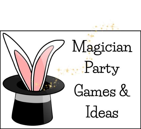 Magic Party Theme, Magician Birthday Party, Magician Party, Magic Birthday Party, Magic Birthday, Magic Theme, Easy Magic Tricks, Magic Party, Birthday Party Activities