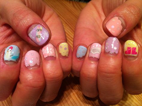 Snowboard nails for winter 2013. #nailart #nails #winter #snowboard #designs Snowboard Nails, Snowboard Designs, With Acrylic Nails, Nails For Winter, Snowboard Girl, Sport Quotes Motivational, Nails Winter, Winter Nail Designs, Winter Nail