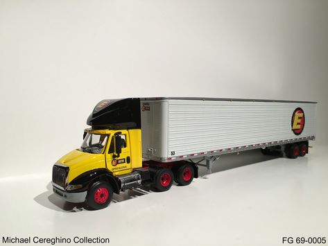 Diecast replica of Estes Express Line International 8600 d… | Flickr Diecast Trucks, Model Trucks, Trucks