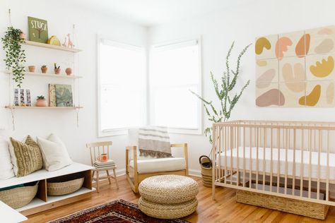 Modern Boy Nursery, Earthy Modern, Nursery Modern, Mediterranean Decor, Nursery Baby Room, Mediterranean Homes, Nursery Inspiration, Baby's Room, Modern Nursery