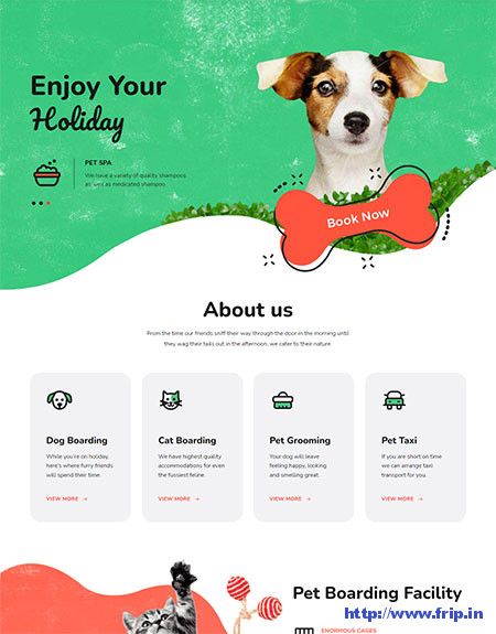 25 Best Animal Pets WordPress Themes 2022 - Frip.in Animal Website, Pet Websites, Pet Taxi, Pet Care Business, Social Media Content Planner, Pet Spa, Pet Hotel, Pet Name Tags, Dog Business