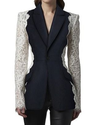 Fashion Women's Blazer New Fashion Notched Lace Long Sleeve Contrast Suit Jackets Female Autumn 2024 https://www.yafaprograms.shop/products/deat-fashion-womens-blazer-new-fashion-notched-lace-patchwork-long-sleeve-contrast-suit-jackets-female-autumn-2024-17a1298?utm_source=copyToPasteBoard&utm_medium=product-links&utm_content=web Patchwork Blazer, Slim Fit Blazer, Straight Clothes, Slim Fit Blazers, Lace Patchwork, Fitted Blazer, Long Sleeves Jacket, Black Blazer, Women Lace