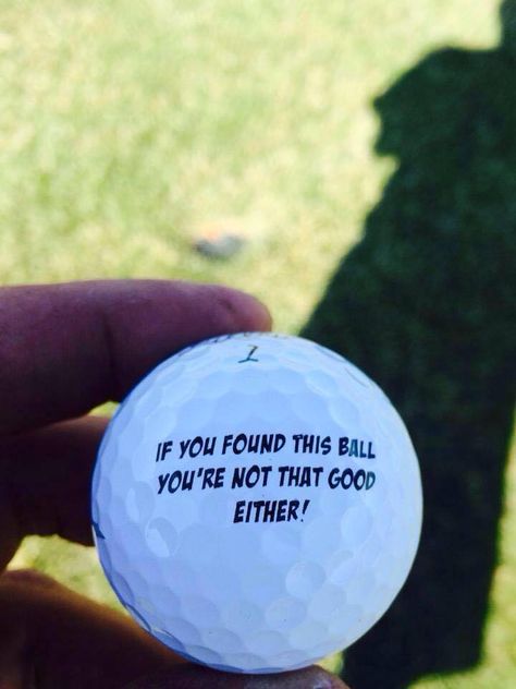 Golf Ball Golf Quotes Funny, Golf 7 R, Golf Ball Gift, Golf Ball Crafts, Golf Birthday, Golf Quotes, Golf 6, Perfect Golf, Golf Attire