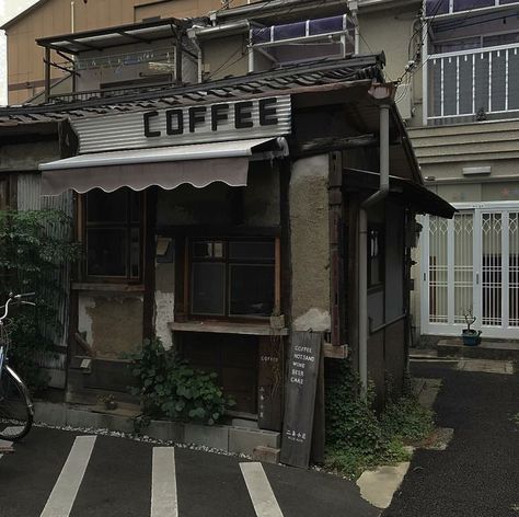 A Coffee, Coffee Shop, Japan, Coffee, Building