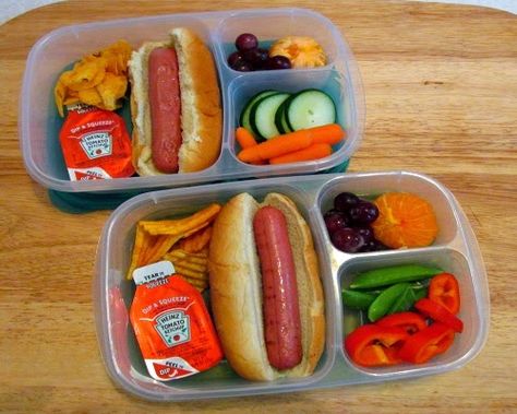 Lunch packed for 5 | packed in EasyLunchboxes containers http://papasteves.com Lunch School, Kids Lunch Box Meals, Kindergarten Lunch, Kids Packed Lunch, Preschool Lunch, Girls Lunch, School Lunch Recipes, Yummy Bites, Healthy Lunches For Kids