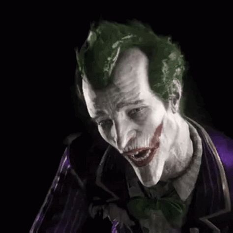 Arkham Knight Joker, Joker Arkham Knight, Batman Arkham Knight Joker, Joker Scars, Joker Arkham Asylum, Joker Gif, Arkham Joker, Dc Gif, Batman Gif