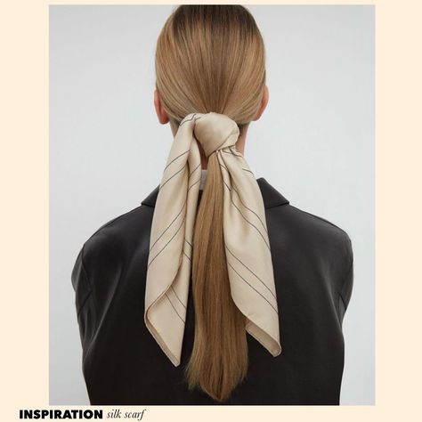 allison bornstein on Instagram: “SCARF via @toteme WHY IT WORKS: i feel like so many of us have silk scarves that we have acquired but never wear! i am going to show you…” Grunge Hair, 가을 패션, About Hair, Protective Hairstyles, Scarf Hairstyles, Beauty Inspiration, Hair Looks, Hair Goals, Hair Trends