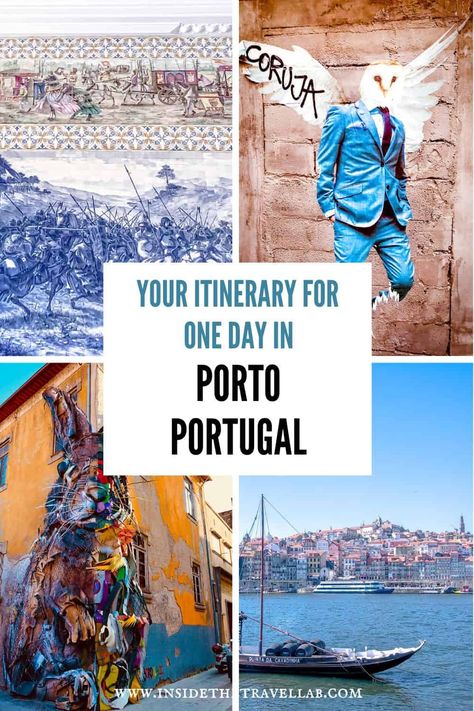 How To Spend One Day in Porto Portugal Itinerary, Places In Portugal, Portugal Travel Guide, Visit Portugal, Europe Travel Guide, Europe Travel Destinations, Portugal Travel, European Travel, Travel Stories