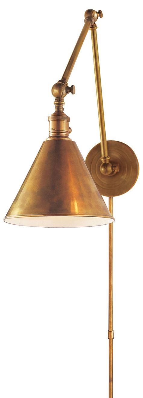 Double Boston Library Light, Brass Library Lamp, Visual Comfort Lighting, Library Wall, Circa Lighting, Bedroom Lighting, Kitchen Lighting, Visual Comfort, Vanity Lighting, Chandelier Lighting