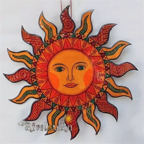 Pin by Hester Dowdy on Whimsical Sun, Moon & Stars | Sun painting, Sun drawing, Sun art Sun Drawing, Armband Tattoos, Sun Painting, Sun Illustration, Sun Face, Celestial Art, Sun Moon Stars, Sun Tattoo, Sun Art