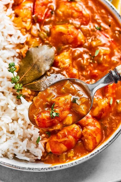 Dinner Recipes Under 30 Minutes, Recipes Under 30 Minutes, Crawfish Etouffee Recipe, Crawfish Etoufee, Easy Healthy Dinner Ideas, Low Calorie Pizza, Etouffee Recipe, Impressive Dinner, Crawfish Etouffee