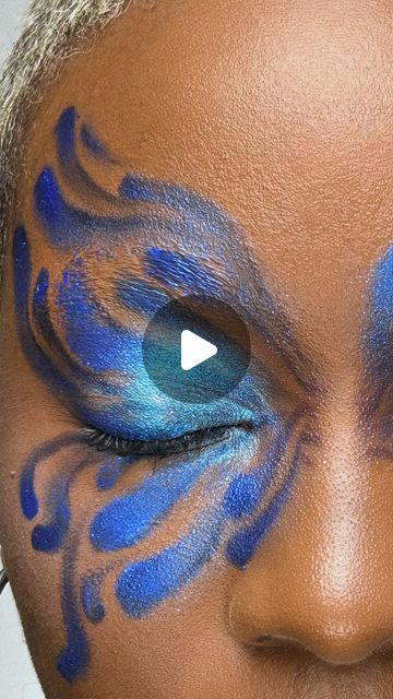 Lynda on Instagram: "My little butterfly 🦋
•
Mainly using the dark fantasy palette from @beautybaycom
•
 #creativemakeuplooks #colorfulmakeup #editorialmakeupartist #editorialmakeuplook #artisticmakeup
#beautytrend #makeupinspo #makeupgoals #avantgardemakeup #makeupideas #makeuptutorials #facepainting" Makeup Tutorial Step By Step, Avant Garde Makeup, Fairy Tale Books, Fairy Makeup, Creative Makeup Looks, Makeup Goals, Colorful Makeup, Beauty Trends, Makeup Inspo