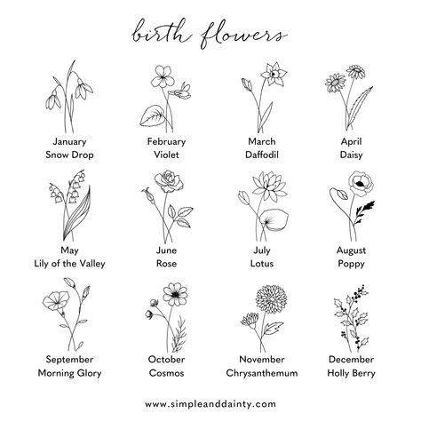 August September October Birth Flower Tattoo, August Month Tattoo, September Month Flower Tattoo, March And September Birth Flower Tattoo, January Birth Month Tattoo, June And December Birth Flower Tattoo, Tiny Tattoos Lily Of The Valley, Snow Drop Flower Meaning, Birthflower June Tattoo