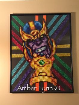 Thanos Infinity Gauntlet, Ironing Beads, Beads Projects, Superhero Crafts, Infinity Gauntlet, Pixel Beads, Hamma Beads, Perler Art, Art Perle