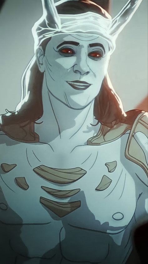 Frost giant Loki - What if wallpaper Loki Frost Giant, Jotun Loki, Loki Icon, Goth Disney Princess, Frost Giant, Loki Aesthetic, Loki Wallpaper, Thor 1, Loki God Of Mischief