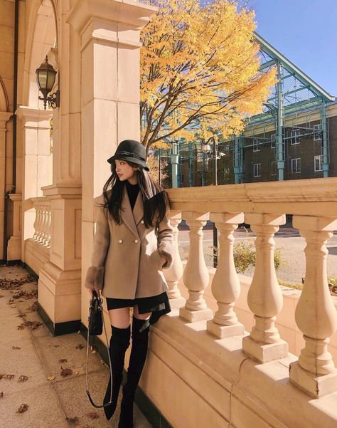 Tokyo Winter Outfit, Autumn Outfit Women, Japan Outfit Winter, Korean Spring Outfits, Korean Winter Outfits, Japan Outfits, Korean Fashion Winter, Japan Outfit, Winter Fashion Outfits Casual