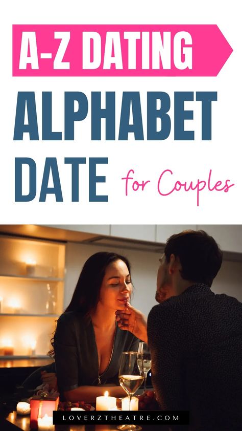 A-z date ideas are fun activities for couples to explore together in alphabetical order. Looking for the best date ideas for every letter of the alphabet? Check out these 100 best alphabet date ideas from a-z. These romantic date ideas also include fun and unique date night ideas, ABC date ideas for couples, plus alphabet activities for married couples Letter A Date Night, Date Ideas That Start With A, A To Z Dates Ideas, A-z Date Night Ideas, A Z Dates, A To Z Date Ideas, Abc Date Night Ideas, A-z Date Ideas, Alphabet Dates From A To Z