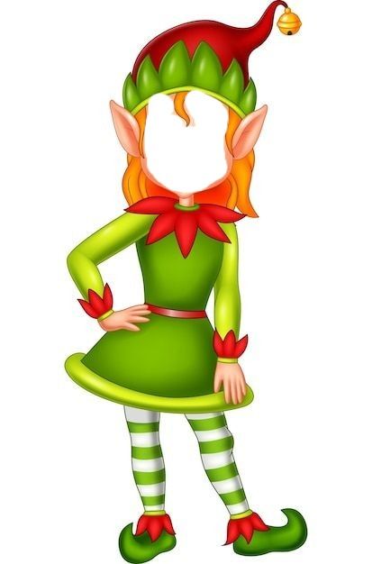 Montaje fotografico lutin - Pixiz Christmas Elf Template, Faceless Elf Template Christmas, Elf Photoshoot Ideas, Elf Face Template Free Printable, Elf Template For Photo, Faceless Elf Template, Elf Template Free Printable, Elf Svg Free, Elf Template