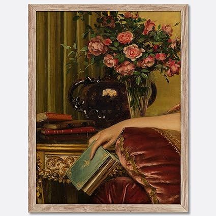 Amazon.com: Vintage Art Portrait Maximalist Decor with Baroque Rococo Canvas Wall Art Print Eclectic Room Decor Oil Painting Renaissance Traditional for Living Room, Office, Bedroom - 12x16in Unframed: Posters & Prints Eclectic Room Decor, Eclectic Room, Eclectic Gallery Wall, Portrait Vintage, Eclectic Wall Art, Surreal Collage, Detailed Paintings, Vintage Portrait, Maximalist Decor