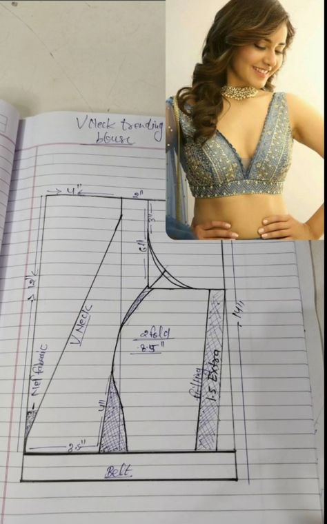 Different Types Of Tops, Trending Blouse, Pattern Drafting Tutorials, Clothing Pattern Design, Sewing Measurements, Dress Patterns Diy, Easy Dress Sewing Patterns, Latest Blouse Designs Pattern, Dress Sewing Tutorials