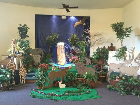 Creation Garden of Eden VBS Garden Of Eden Birthday Party, Adam And Eve Decorations, Garden Of Eden Decorations, Garden Of Eden Room Decor, Garden Of Eden Vbs Decorations, Days Of Creation Vbs Decorations, Garden Of Eden Decorations For Vbs, Garden Of Eden Decor, Vbs Creation Theme