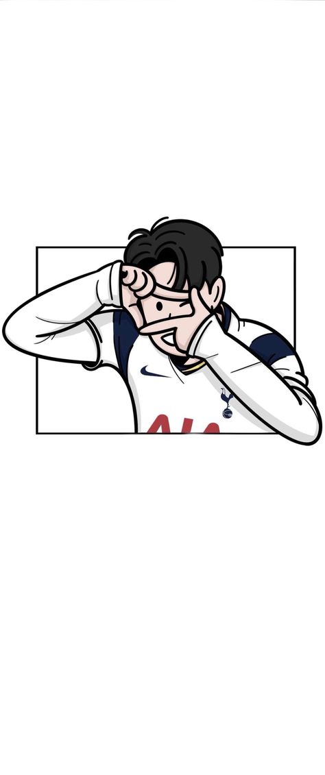 Minimal Homescreen, Heung Min Son, Tottenham Hotspur Wallpaper, Son Wallpaper, Soccer Drawing, Football Artwork, Premier Lig, Lionel Messi Wallpapers, Desain Buklet