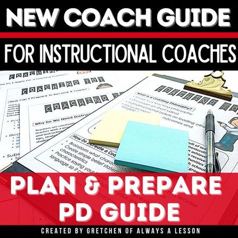 Literacy Coach Office, Instructional Coaching Forms, Math Instructional Coach, Instructional Coaching Tools, Classroom Observation, Instructional Leadership, Back To School Items, Teacher Leader, Math Coach