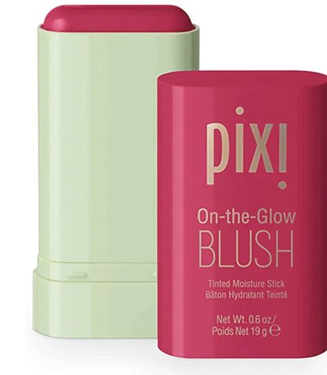 Pixi on-the-glow blush (19g, ruby) Pixi On The Glow Blush, Pixi On The Glow, On The Glow Blush, Milani Rose Powder Blush, Butter Bronzer, Pixi Beauty, Blush On Cheeks, Raspberry Fruit, Cream Blush