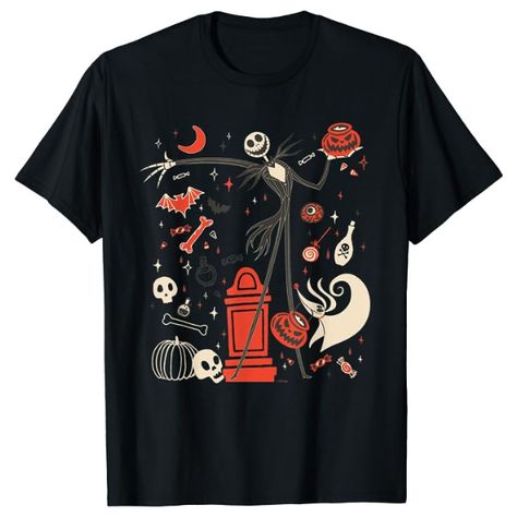 🎃🎄 Embrace the Spooky Charm of Disney The Nightmare Before Christmas Jack & Zero Halloween T-Shirt! 🐾✨ This shirt features Jack Skellington and Zero, perfect for celebrating Halloween with a touch of Disney magic. Show your love for the beloved characters from The Nightmare Before Christmas and get ready for a hauntingly good time! 🏰👻 #DisneyNightmareBeforeChristmasTShirt #JackAndZeroHalloween #SpookyDisneyStyle #HalloweenMagic 🎉🎃👕 Halloween Hoodies, The Nightmare Before Christmas Jack, Graphic Shirt Design, Holiday Hack, Nightmare Before Christmas Halloween, Happy Clothes, Nightmare Before Christmas Jack, Halloween T Shirts, Halloween Magic