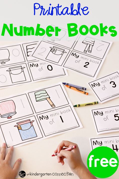 FREE Printable Preschool Number Books, numbers 0-5 Number Booklets Free Printable, Number Books Preschool Free Printable, Number 0 Activities Preschool, Numbers 0-5 Kindergarten Activities, My Number Book, Counting Preschool, Number Recognition Worksheets, Number Activities Preschool, Preschool Numbers