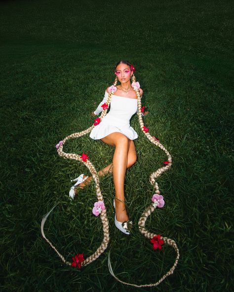 modern Rapunzel in the city🏙️ 🌸 photographer: @alyssarphoto model: @autumnbergeron hair: @liivinbeauty mua: @glambysnoww assist: @aidensuttles_ such a fun project and team im so grateful for ! - #photoshoot #neworleans #neworleansphotographer #neworleansphotography #creativephotography #creativeprocess Modern Rapunzel, Party Photoshoot, Outdoor Shoot, Summer Photoshoot, Halloween Photoshoot, Garden Show, Creative Portraits, So Grateful, Fashion Photoshoot