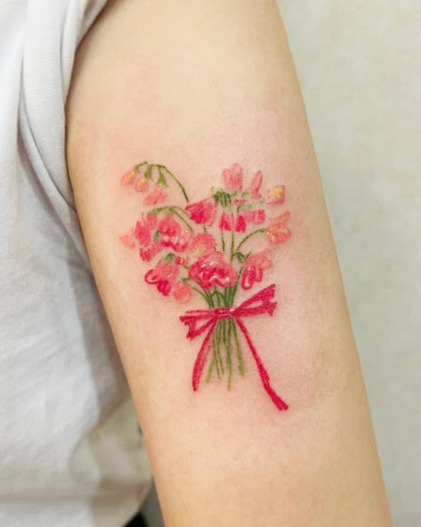 All Posts • Instagram Water Lily Tattoos, Irish Tattoos, Bouquet Tattoo, Scary Tattoos, Best Tattoos For Women, Upper Arm Tattoos, Hand Poked Tattoo, Cute Tiny Tattoos, Jewelry Tattoo