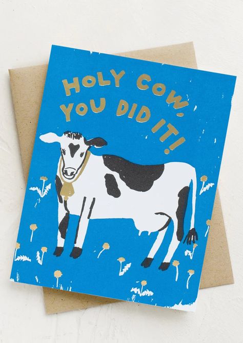 Greeting Cards Letterpress Greeting Cards, Congrats Card, Letterpress Cards, Holy Cow, Special Cards, Letterpress Printing, Foil Stamping, Floral Cards, So Sweet