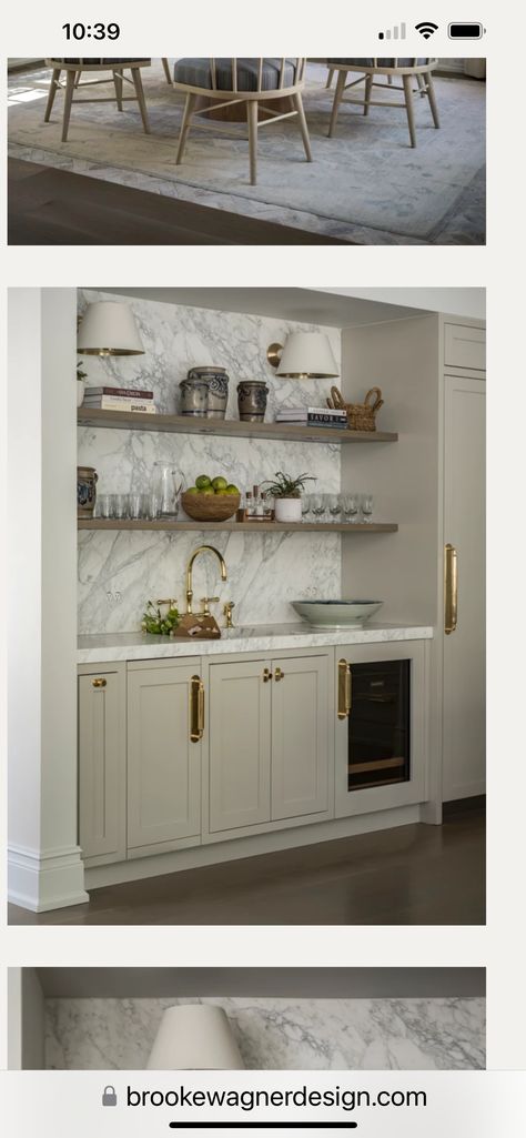 Wet Bar Wallpaper, Coastal Wet Bar, Wet Bar Backsplash Ideas, Wet Bar Backsplash, Small Wet Bar, Wet Bar Basement, Wet Bar Designs, Built In Bar, Stone Backsplash