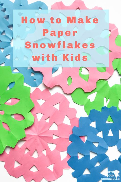 Snowflakes Diy Kids, Paper Snowflakes Easy, Snowflakes For Kids, Make Paper Snowflakes, Making Paper Snowflakes, Paper Snowflake Template, Paper Snowflake Patterns, Paper Snowflakes Diy, Snowflakes Art