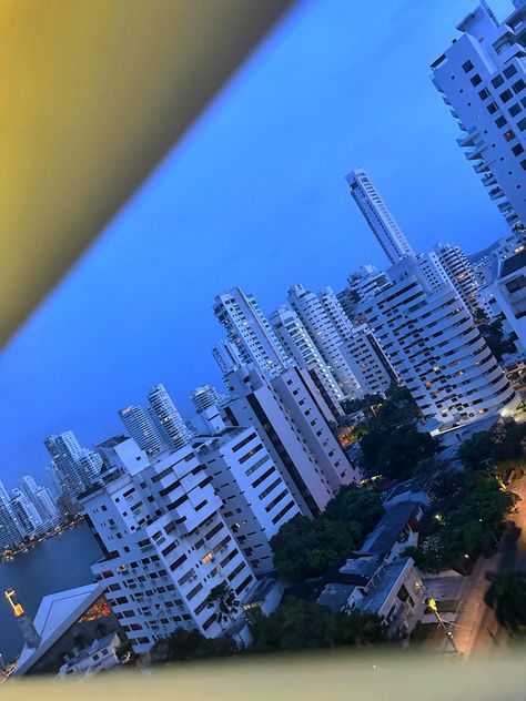 View of Cartagena, Colombia from a high rise apartment window High Rise Apartment, Apartment Window, High Rise Apartments, Rich Country, High Rise, Apartment, Cartagena