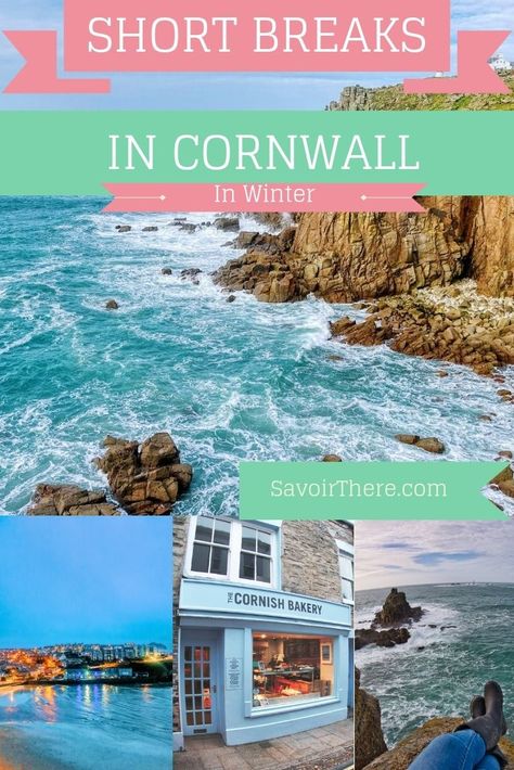 Short Breaks In Cornwall | Why visit Cornwall in Winter? Where to go to for the best views #Cornwall #England UK #Beaches Europe Holiday, England Travel Guide, England Beaches, Short Break Travel, Uk Beaches, England Photography, Europe Holidays, Cornwall Uk, Winter Beach