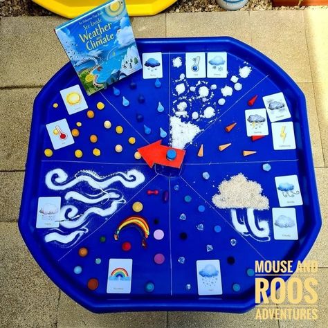 Weather Activities Preschool, Weather Crafts, Weather Chart, Tuff Tray, Weather Activities, Activities Preschool, Play Book, Early Years, Preschool Activities